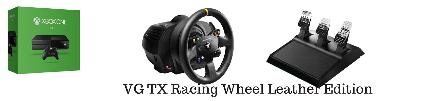 XboxOne Racing Wheel: Thrustmaster VG-TX Racing Wheel Leather Edition Complete